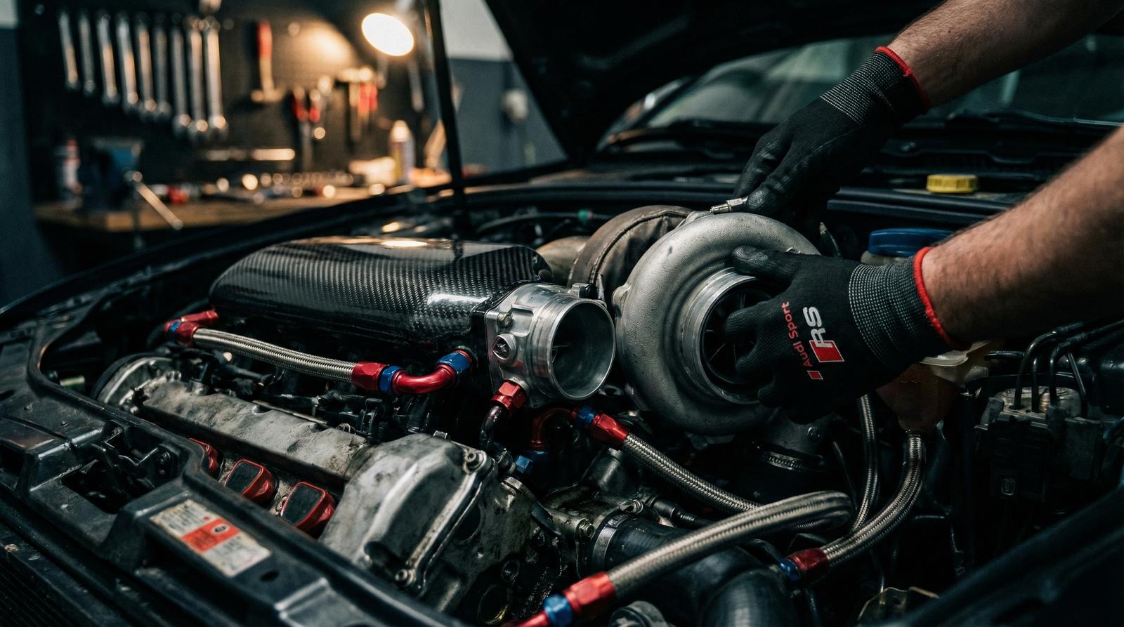 寸止挑战发动机改装视频